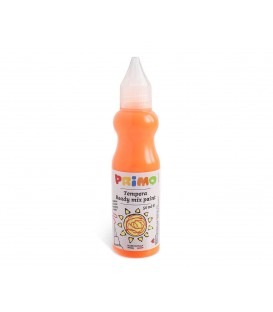 Témpera Botella 50ml Naranja Flúor
