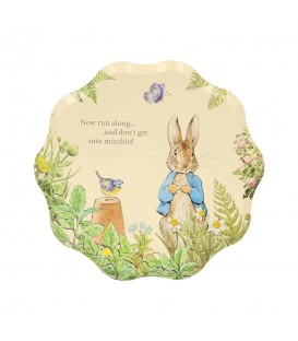 Platos Postre Peter Rabbit En El Jardín MERI MERI