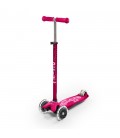 Patinete Rosa Maxi Deluxe Led MICRO
