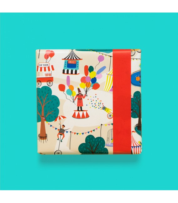 Papel Regalo Circus - Red HOUSE OF PRODUCTS