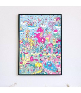 Poster XL Lily y Pegatinas OMY