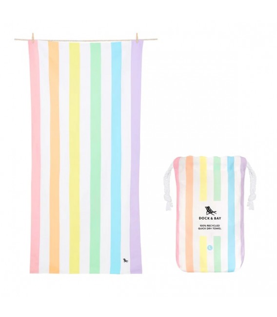 Toalla Summer Rainbow Pastel DOCK & BAY