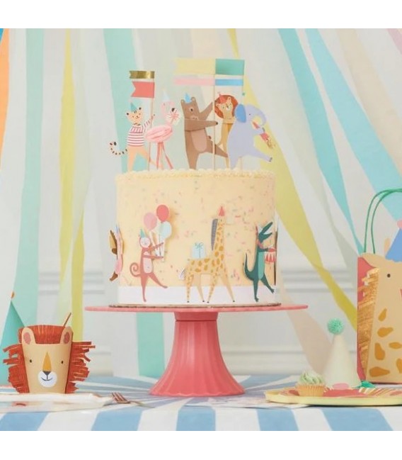Cupcake Kit Desfile De Animales MERI MERI