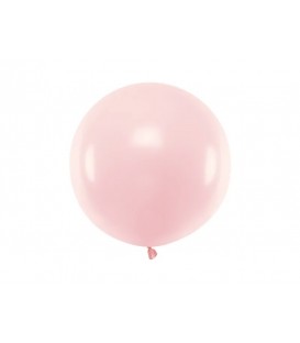 Round Balloon 60cm, Pastel Pale Pink