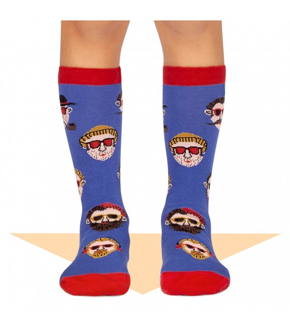 Calcetines Hipster Chico Azul Jimmy Lion